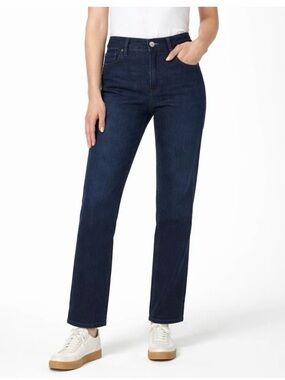 NWT Hudson Jeans Women's Straight Leg Jeans - Dark Indigo Blue